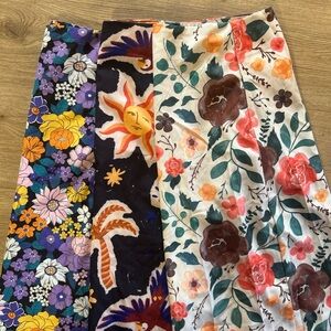 SHEIN SKIRT‎ BUNDLE DEAL!!! 3 skirts of same style, different patterns!!!